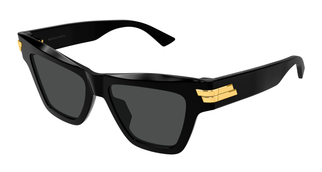 Sonnenbrillen bottega veneta bv1489s 001 negro cat eye femenino größe 53mm - Hauptansicht