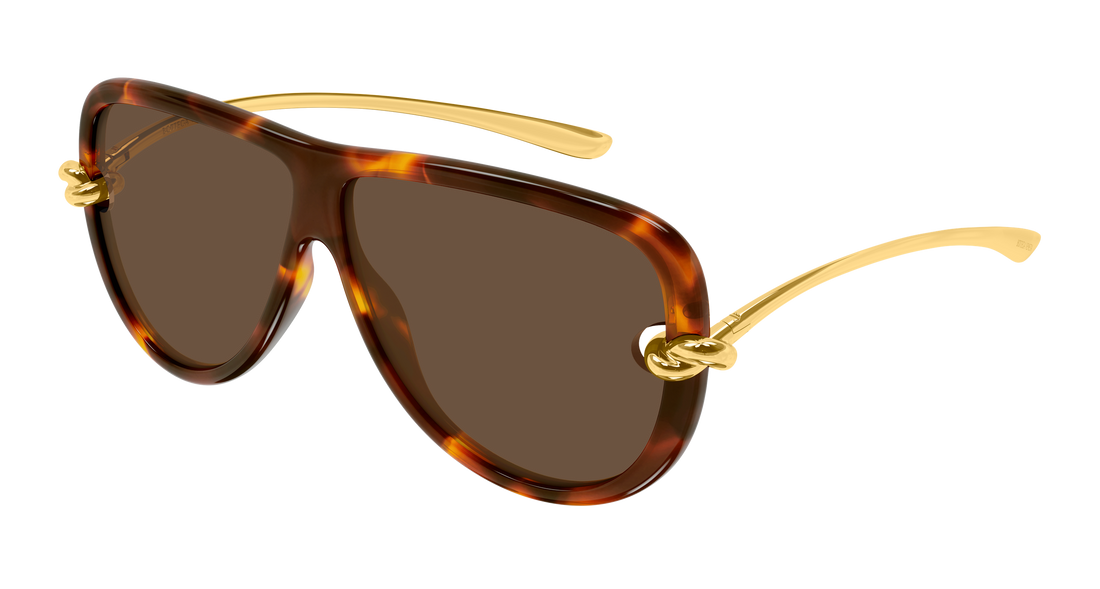 Sonnenbrillen bottega veneta bv1513s 002 havana pilot/navigator unisex größe 61mm - Hauptansicht