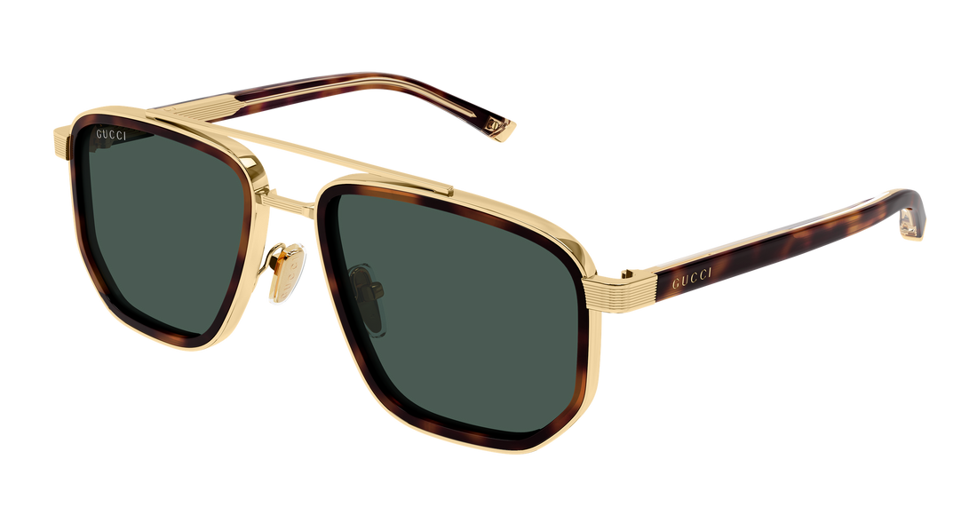 Sonnenbrillen gucci gg2073s 003 dorado rectangular / squared masculino größe 55mm - Hauptansicht