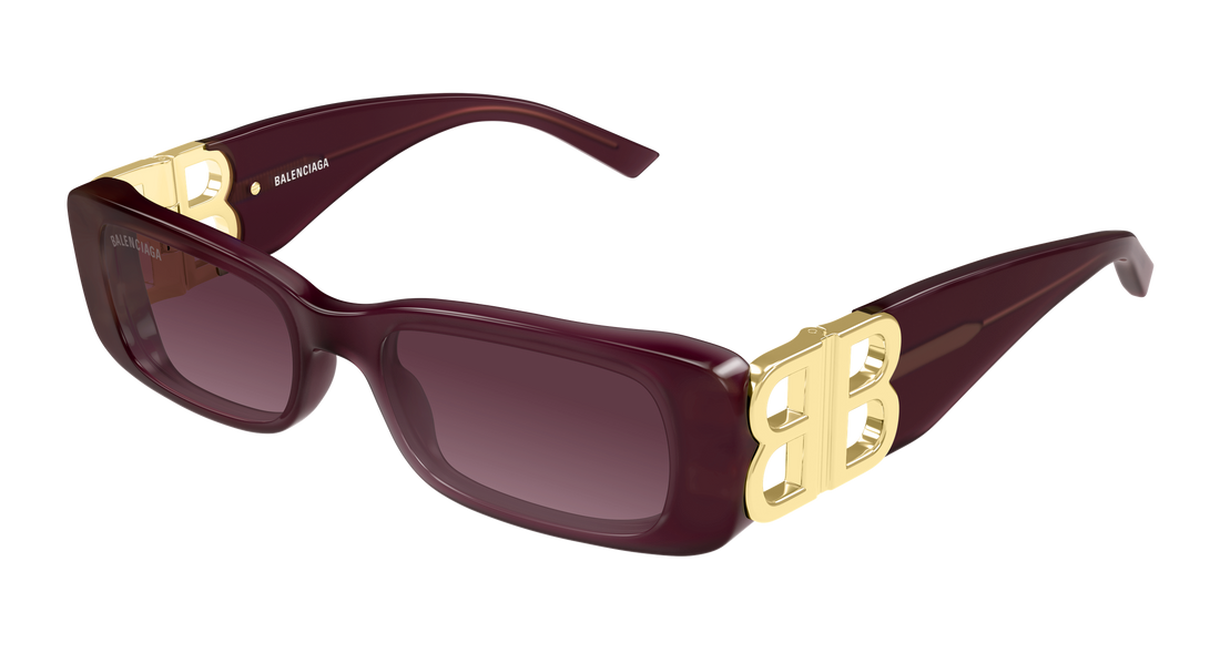 Sonnenbrillen balenciaga bb0096s 028 rojo rectangular / squared femenino größe 51mm - Hauptansicht