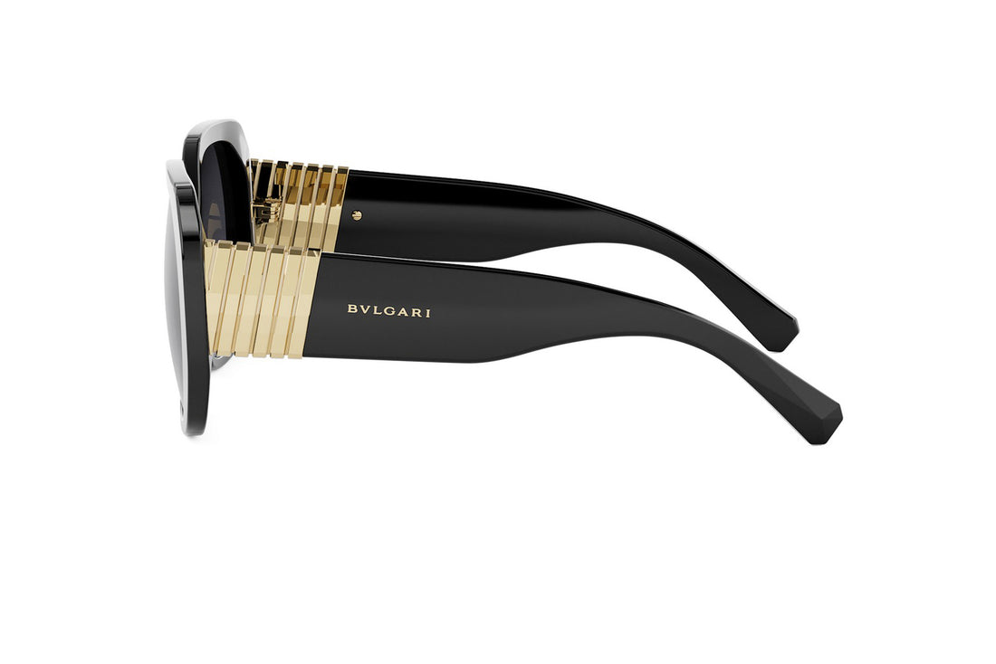 Okulary przeciwsłoneczne bvlgari tubogas bv40058i 01b black geometric femenino rozmiar 54mm - Widok szczegółowy