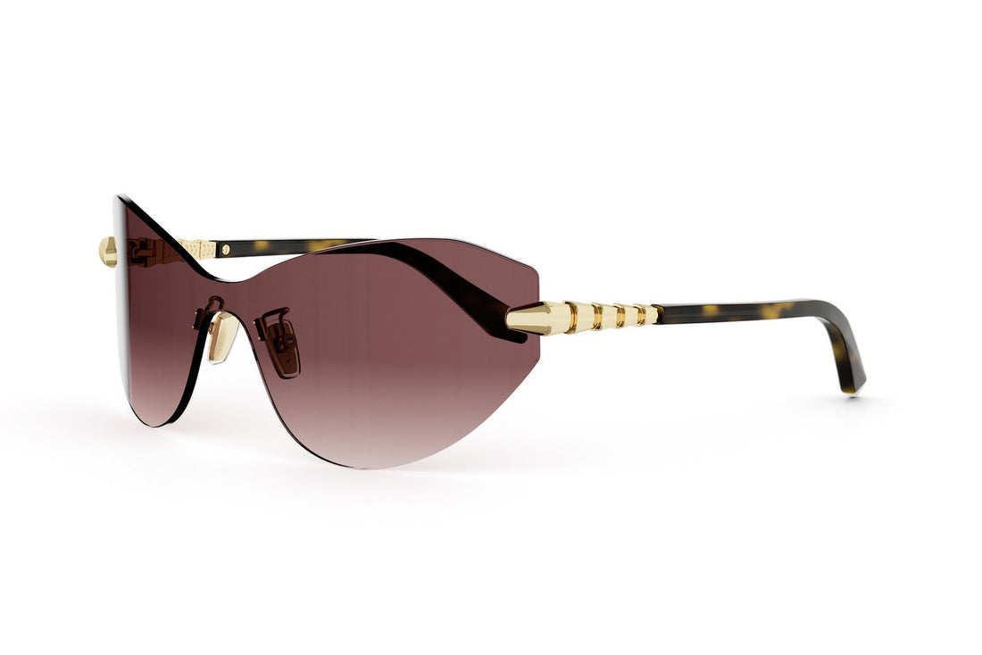 Okulary przeciwsłoneczne bvlgari serpenti viper bv40080u 30z gold cat eye femenino rozmiar 0mm - Widok główny