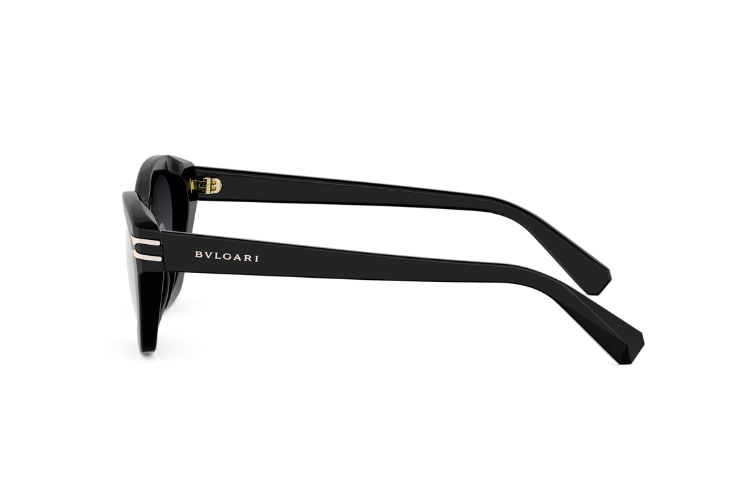 Okulary przeciwsłoneczne bvlgari b.zero1 bv40099i 01b black cat eye femenino rozmiar 51mm - Widok szczegółowy