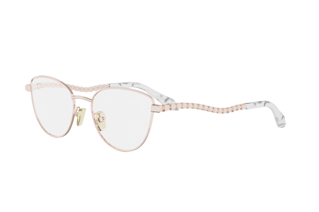 Okulary korekcyjne bvlgari serpenti viper bv50081u 028 rose cat eye femenino rozmiar 53mm - Widok główny