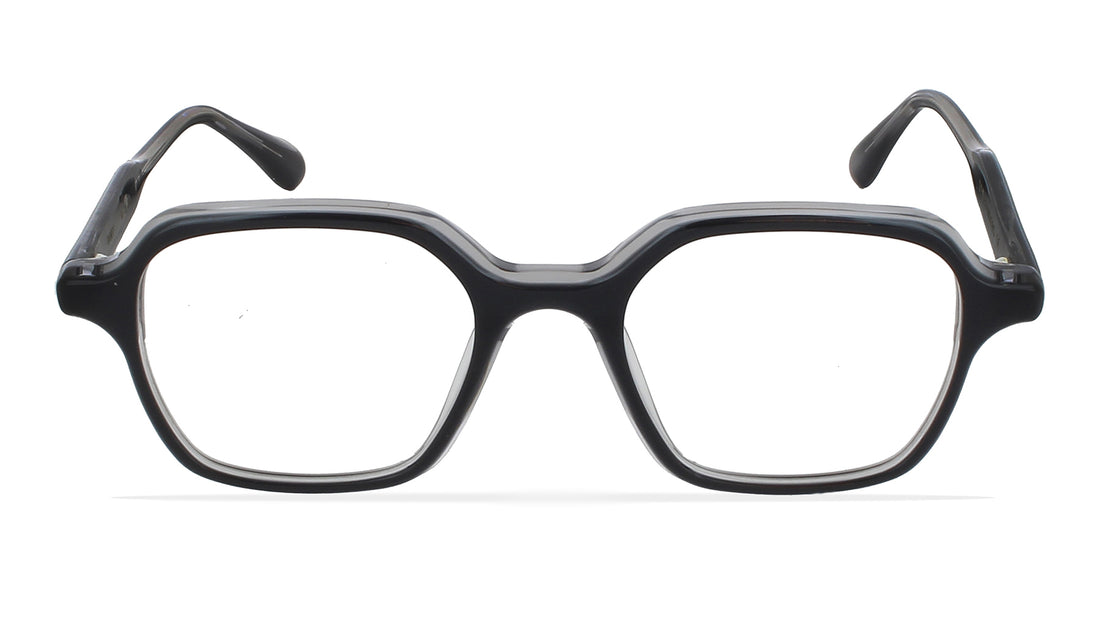 Occhiali da vista greyhounders banff black negro square unisex taglia 46mm - Vista dettagliata