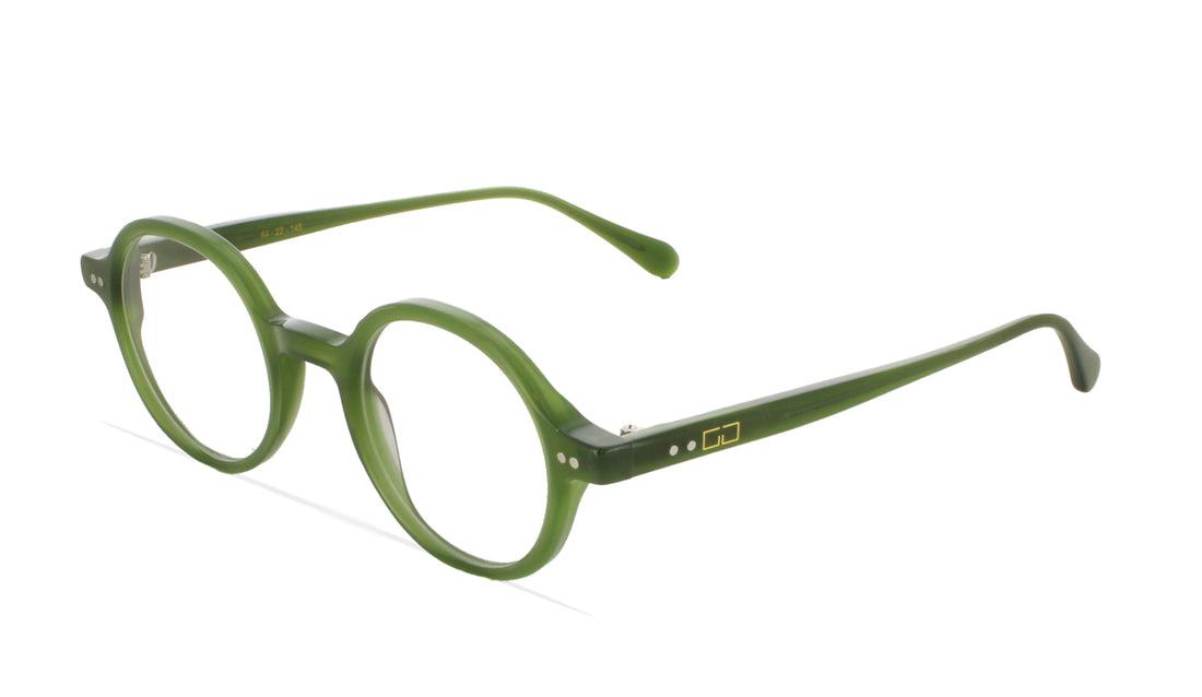 Occhiali da vista greyhounders bled green verde round unisex taglia 44mm - Vista principale