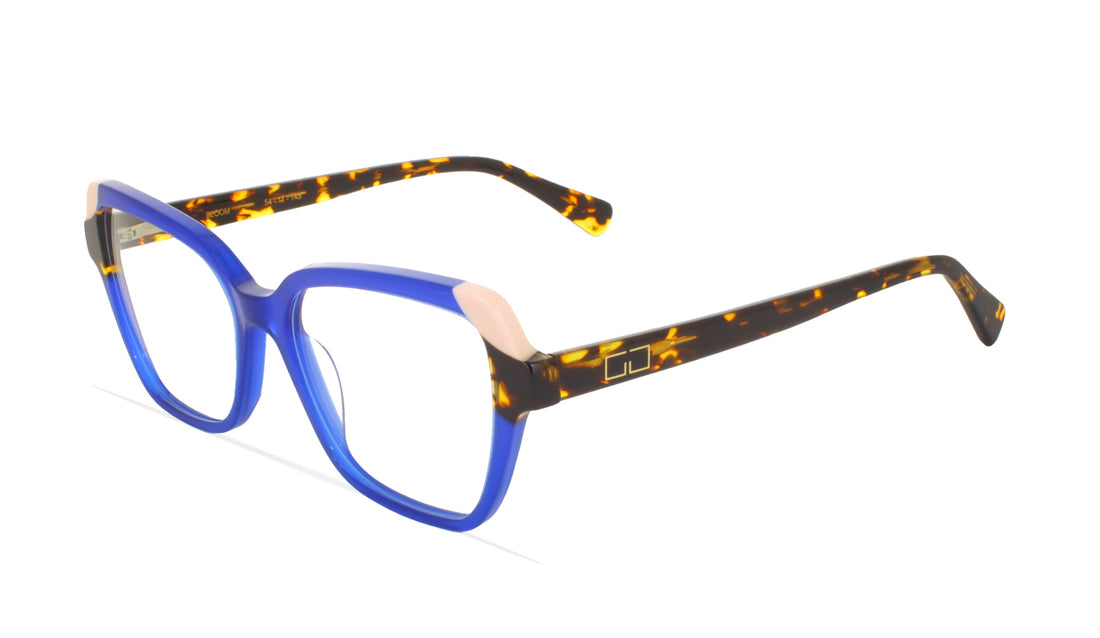 Occhiali da vista greyhounders bloom blue azul square femenino taglia 54mm - Vista principale