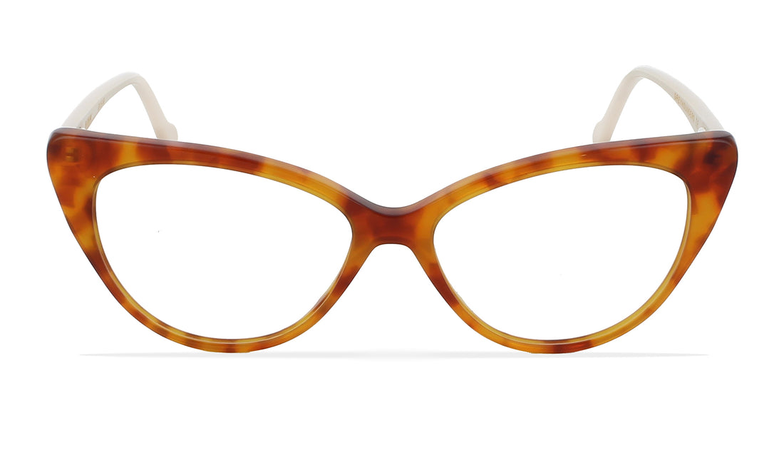 Occhiali da vista greyhounders blossom light havana havana cat eye femenino taglia 52mm - Vista dettagliata