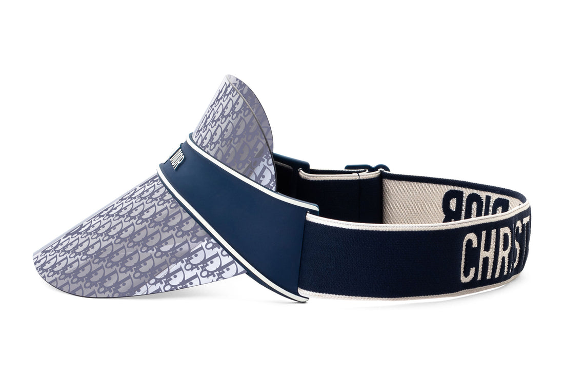 Okulary przeciwsłoneczne diorclub v1u 31b8 0 white visors femenino rozmiar 0mm - Widok szczegółowy