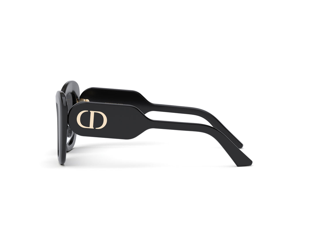 Sunglasses diorbobby b1u 10a0 black butterfly femenino size 52mm - Detailed view