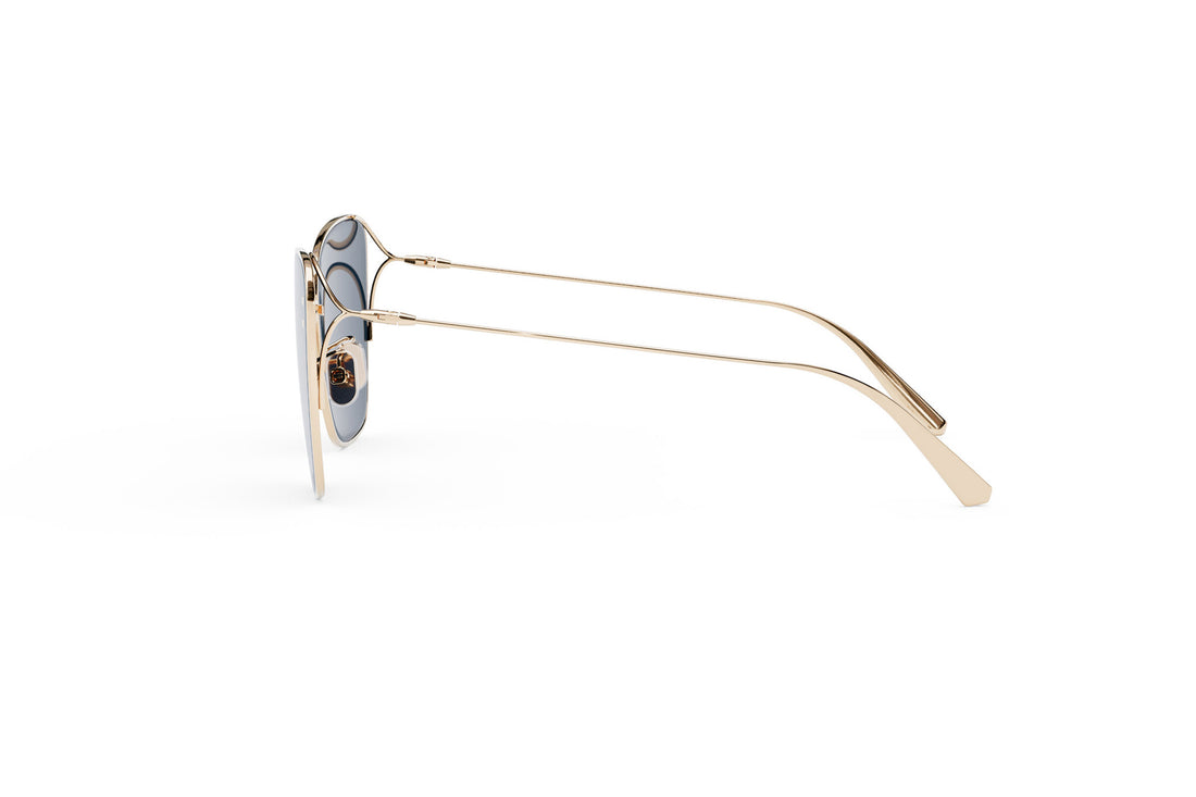 Sunglasses missdior b2u b0b0 gold geometric femenino size 63mm - Detailed view