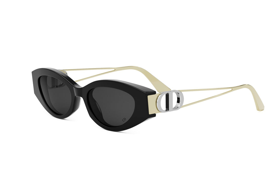 Sunglasses dior 30montaigne b6i 12a0 black oval femenino size 51mm - Main view