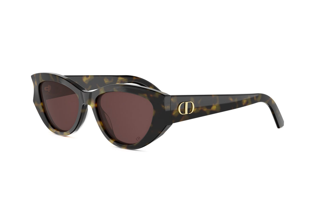 Sunglasses diorglow b1i 20d0 brown oval femenino size 53mm - Main view