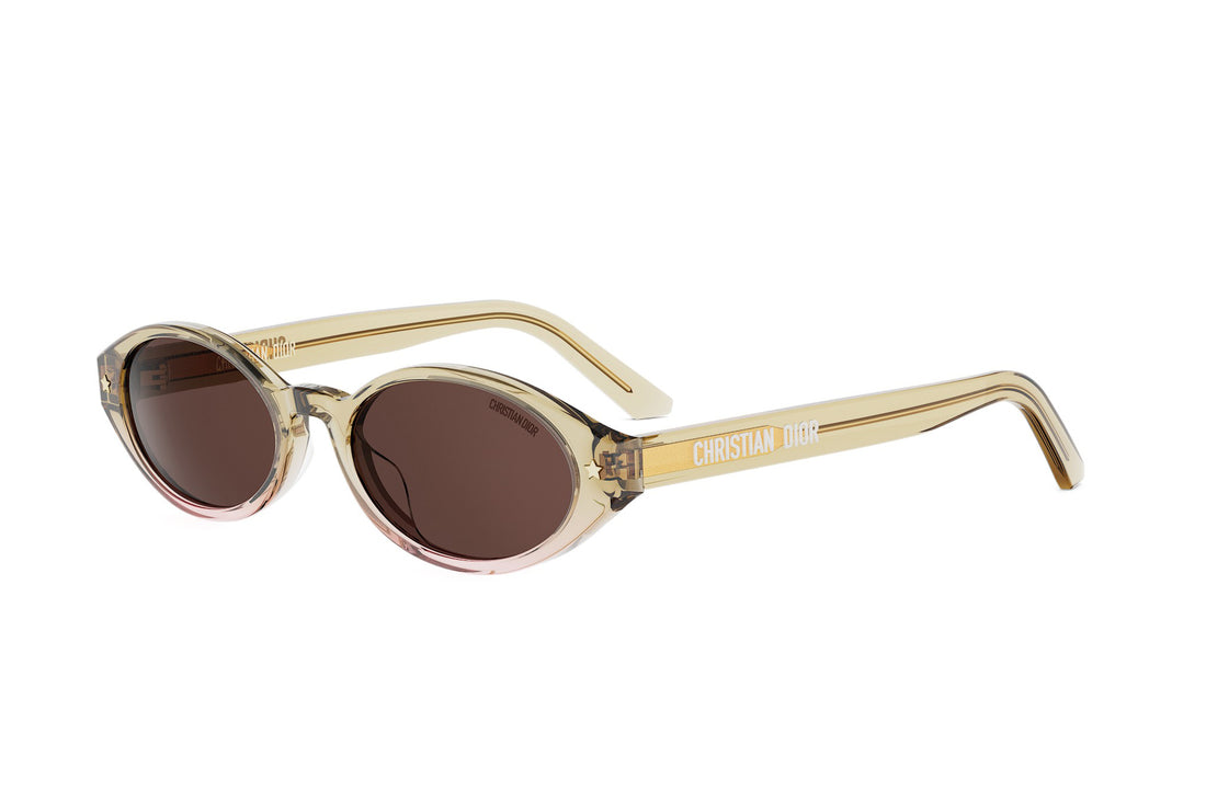 Sunglasses diorpacific r1i 67f0 yellow oval femenino size 52mm - Main view