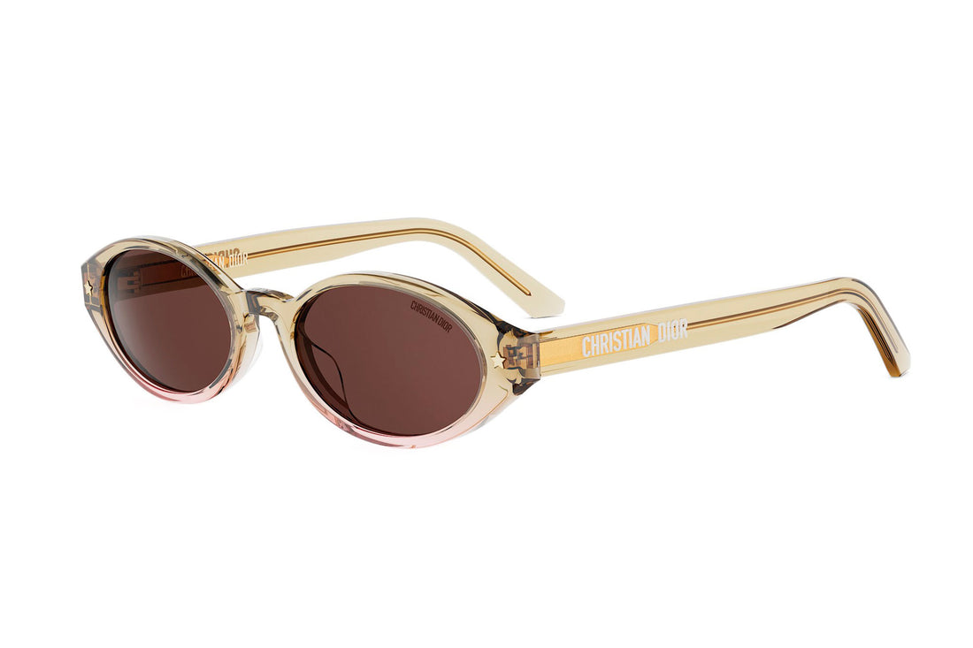 Sunglasses diorpacific r1i 67f0 yellow oval femenino size 52mm - Main view
