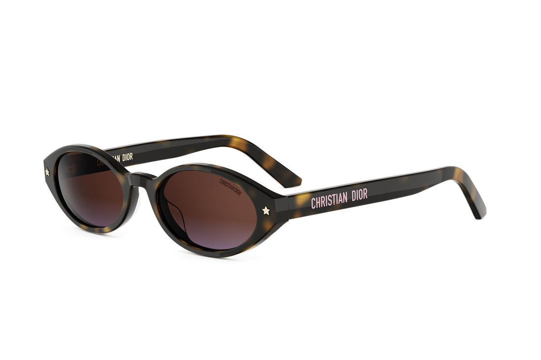 Sunglasses diorpacific r1i 20n1 havana oval femenino size 52mm - Main view