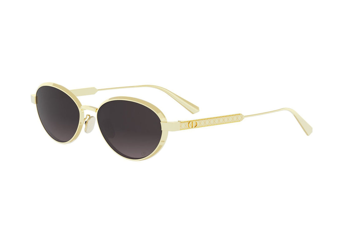 Sunglasses diorcannage r1u b0a1 gold oval femenino size 53mm - Main view