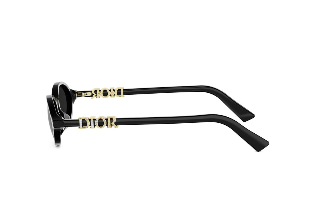 Sunglasses diortreasure r1i 10a0 black oval femenino size 51mm - Detailed view