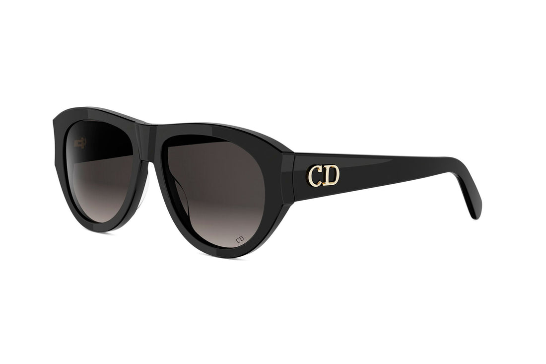 Sunglasses diorglow a1i 10a1 black pilot femenino size 55mm - Main view