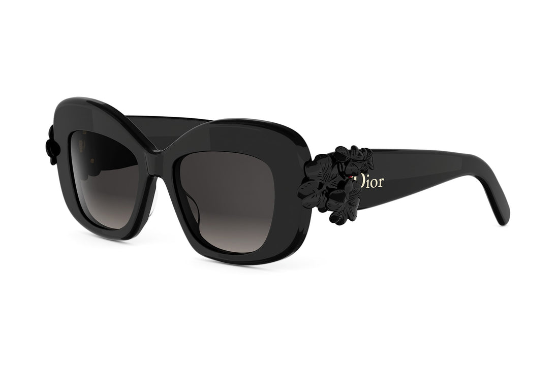 Sunglasses dior clover s3i 10a1 black butterfly femenino size 51mm - Main view