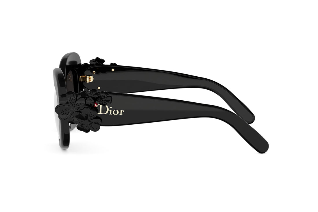 Sunglasses dior clover s3i 10a1 black butterfly femenino size 51mm - Detailed view