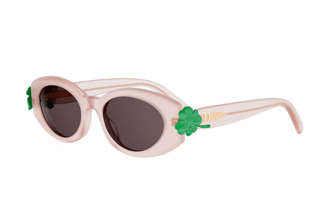 Sunglasses dior clover b1i 40f0 rose oval femenino size 52mm - Main view