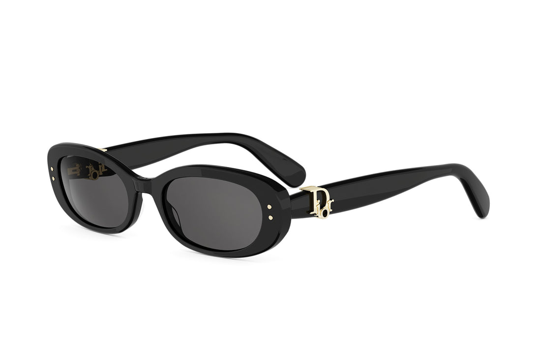Sunglasses dior oblique b1i 10a0 black oval femenino size 52mm - Main view