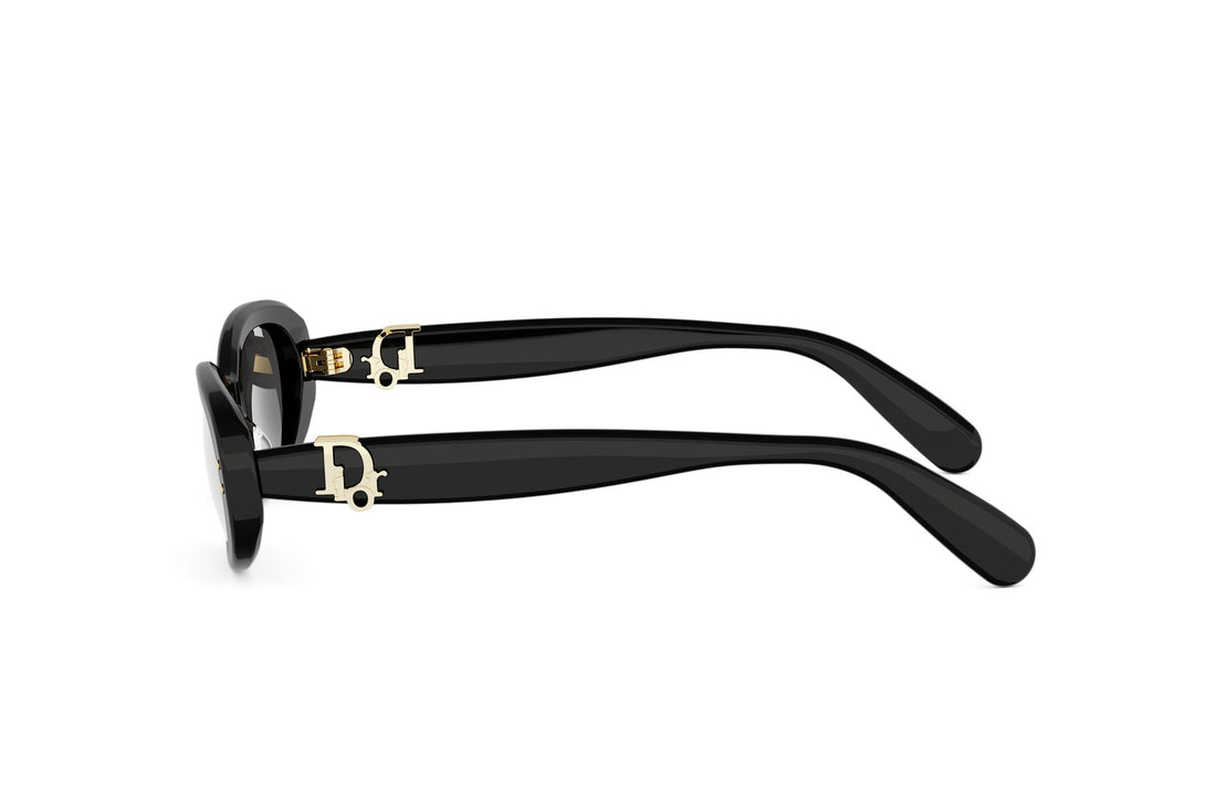 Sunglasses dior oblique b1i 10a0 black oval femenino size 52mm - Detailed view