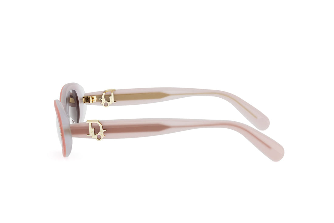 Sunglasses dior oblique b1i 40a0 rose oval femenino size 52mm - Detailed view