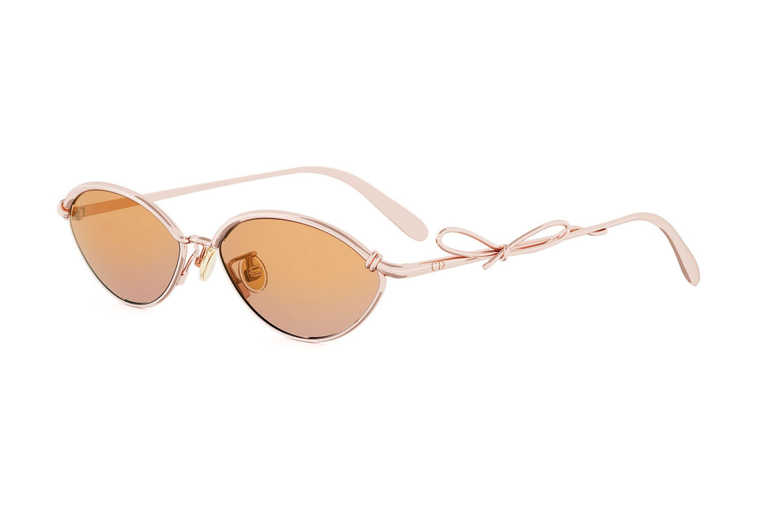 Sunglasses dior bow r1u d0l6 rose oval femenino size 55mm - Main view