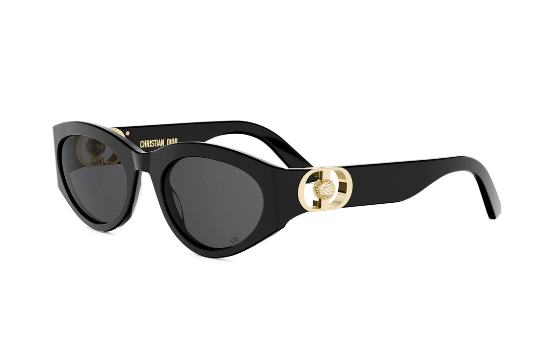 Sunglasses dior 30montaigne b7i 10a0 black oval femenino size 54mm - Main view