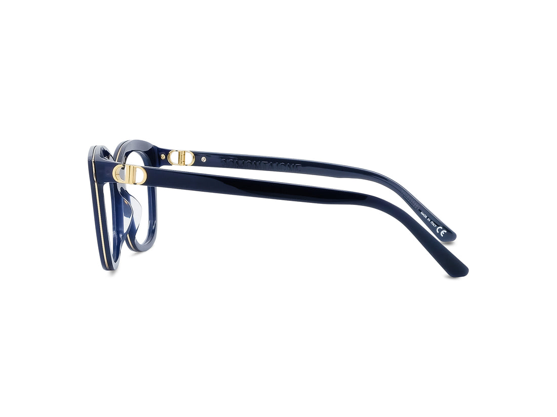 Okulary korekcyjne dior 30montaigneminio b2i 3000 blue geometric femenino rozmiar 53mm - Widok szczegółowy