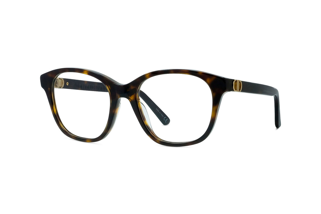 Okulary korekcyjne dior 30montaigneminio si 2000 havana geometric femenino rozmiar 50mm - Widok główny