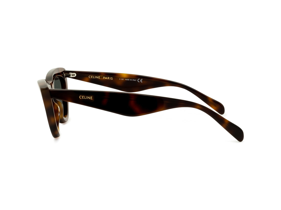 Okulary przeciwsłoneczne celine 3 dots cl4019in 53n havana cat eye femenino rozmiar 56mm - Widok szczegółowy
