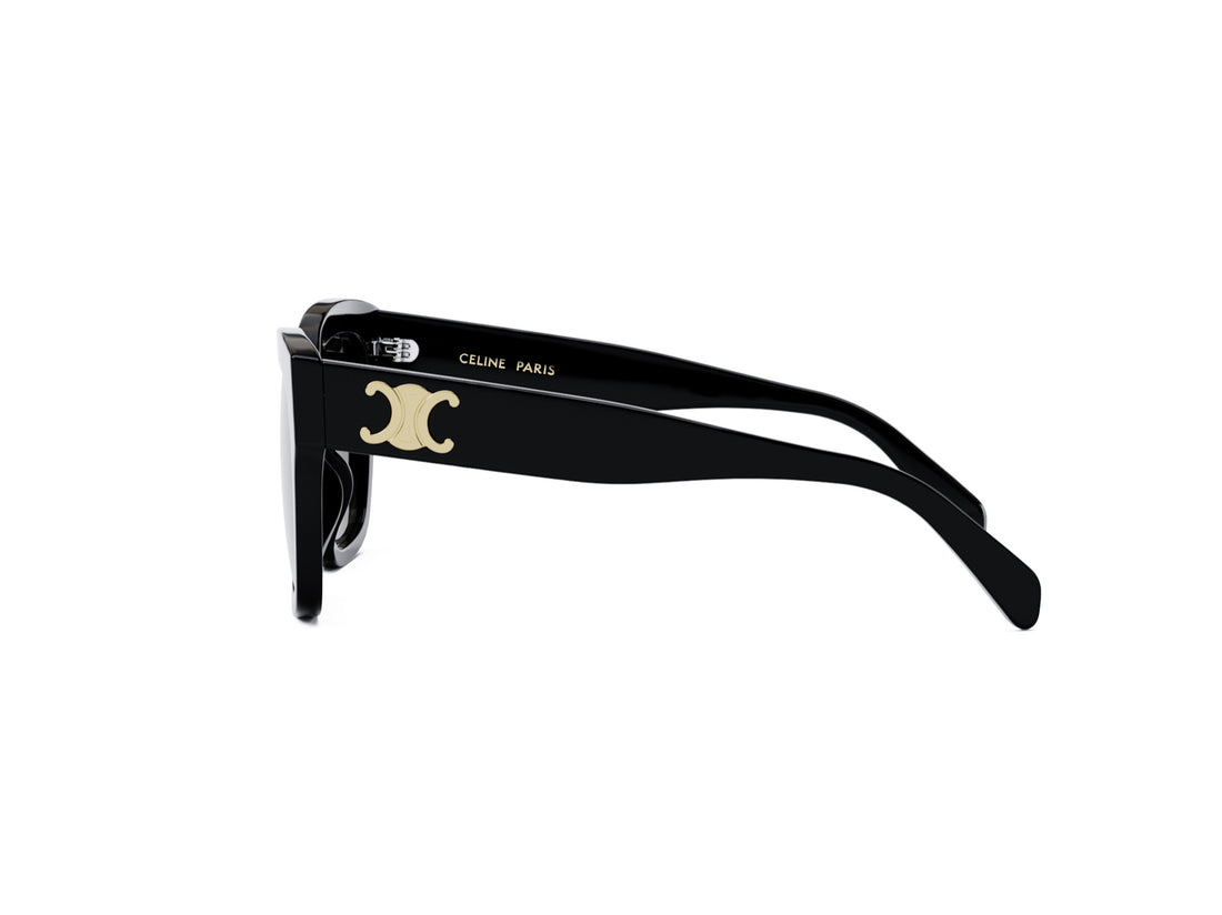 Okulary przeciwsłoneczne celine triomphe cl40253i 01f black geometric femenino rozmiar 55mm - Widok szczegółowy