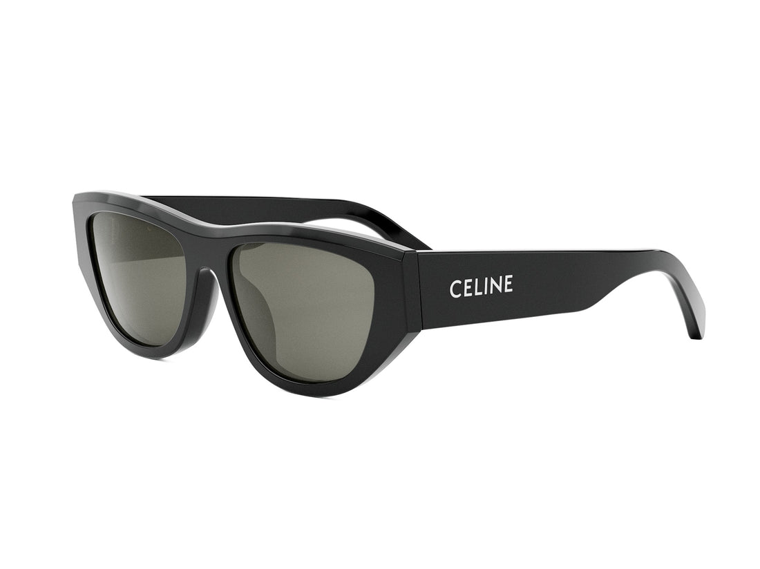 Okulary przeciwsłoneczne celine monochroms cl40278u 01a black cat eye femenino rozmiar 55mm - Widok główny