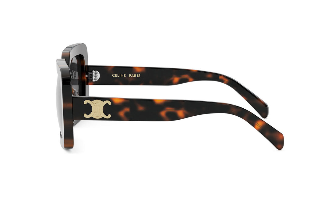 Okulary przeciwsłoneczne celine triomphe cl40304u 52a havana square femenino rozmiar 56mm - Widok szczegółowy