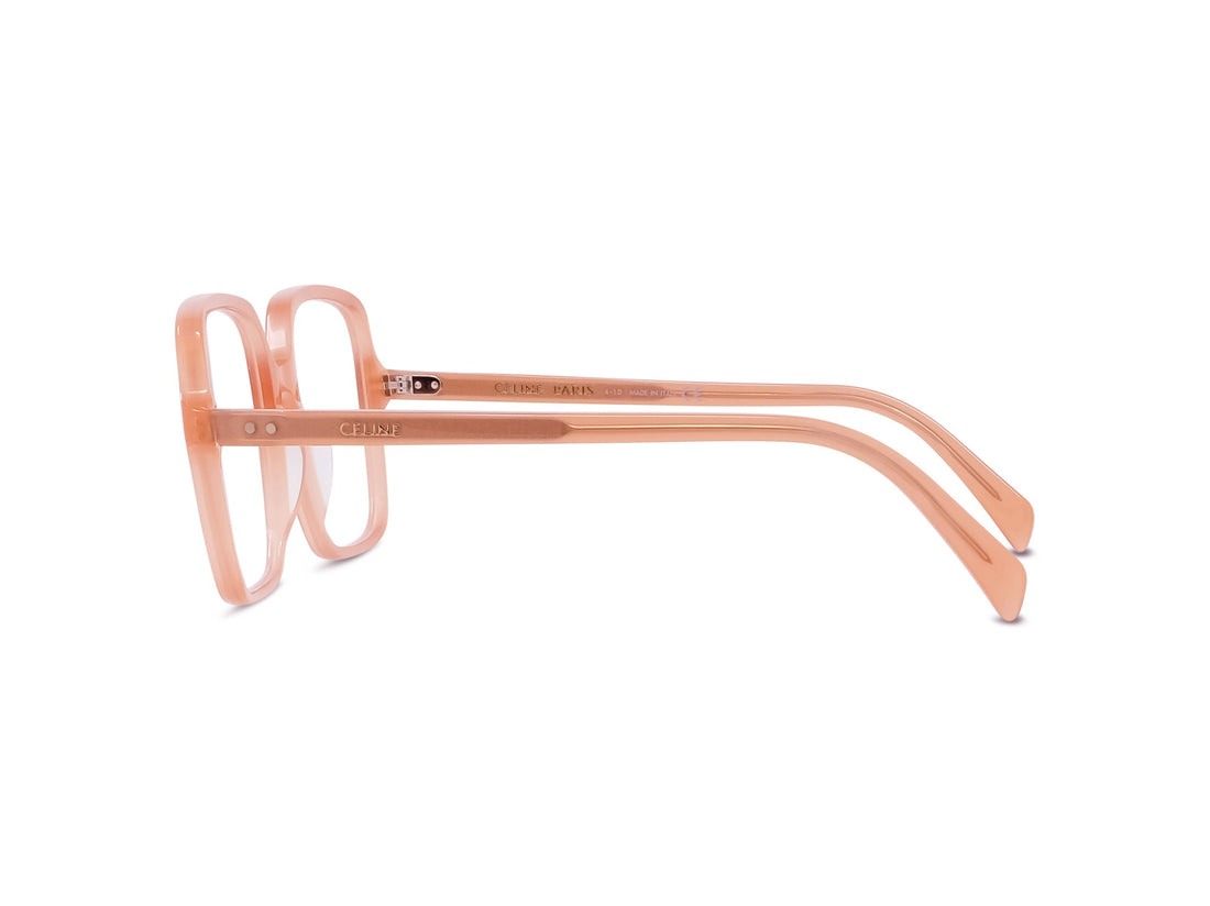 Okulary korekcyjne celine thin cl50076i 074 rose geometric femenino rozmiar 57mm - Widok szczegółowy