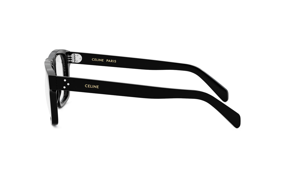 Okulary korekcyjne celine 3 dots cl50160i 001 black rectangular masculino rozmiar 53mm - Widok szczegółowy
