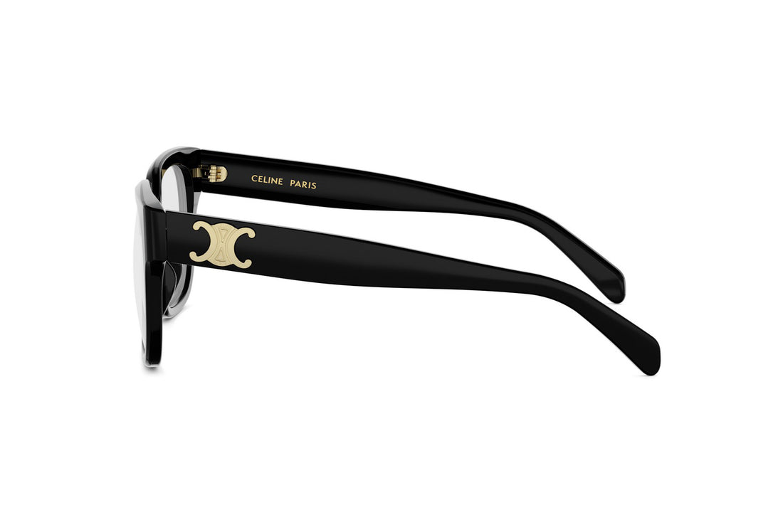 Okulary korekcyjne celine triomphe cl50172i 001 black square femenino rozmiar 54mm - Widok szczegółowy