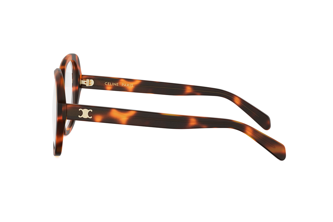 Okulary korekcyjne celine triomphe mini cl50179i 053 havana butterfly femenino rozmiar 55mm - Widok szczegółowy