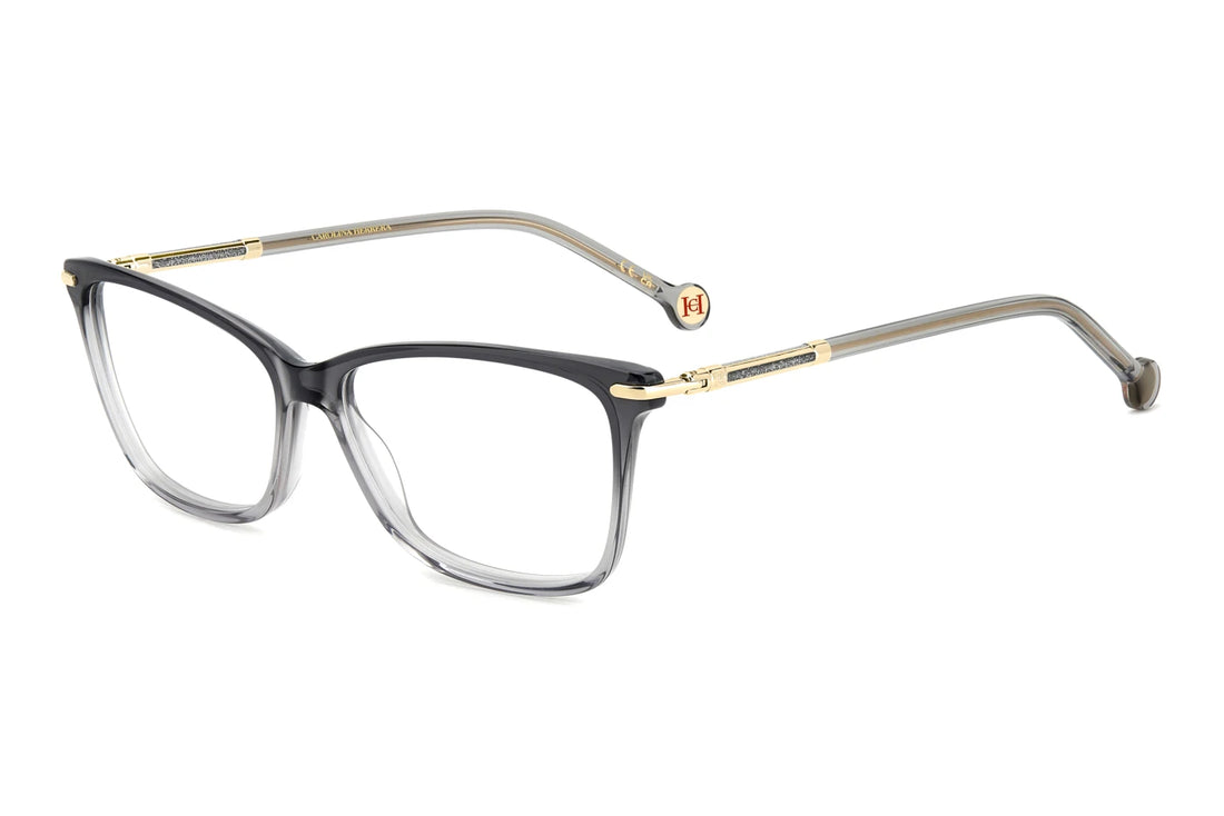 Óculos graduados carolina herrera her 0271 2m0 gris rectangular femenino tamanho 54mm - Vista principal