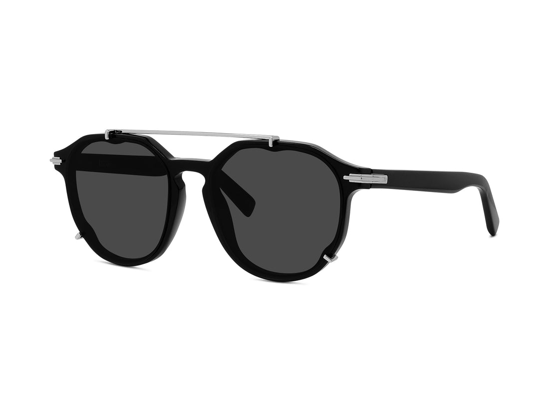 Okulary przeciwsłoneczne diorblacksuit ri 10a0 black round masculino rozmiar 56mm - Widok główny