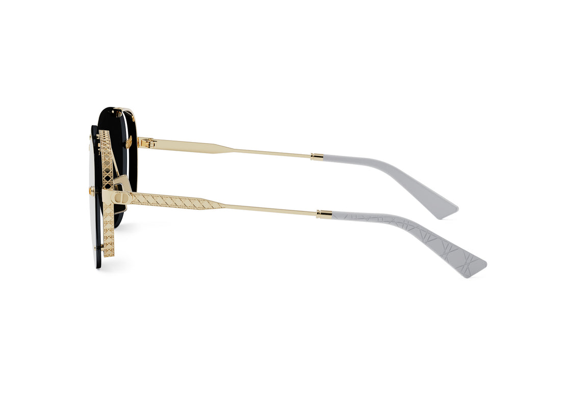 Okulary przeciwsłoneczne neodior a1u b0h4 gold pilot masculino rozmiar 61mm - Widok szczegółowy