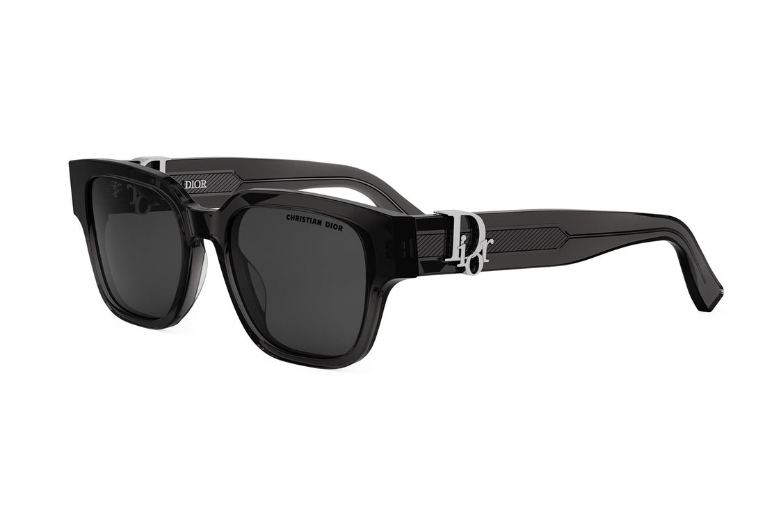 Okulary przeciwsłoneczne dior oblique s1i dm40153i 45a0 grey square masculino rozmiar 53mm - Widok główny