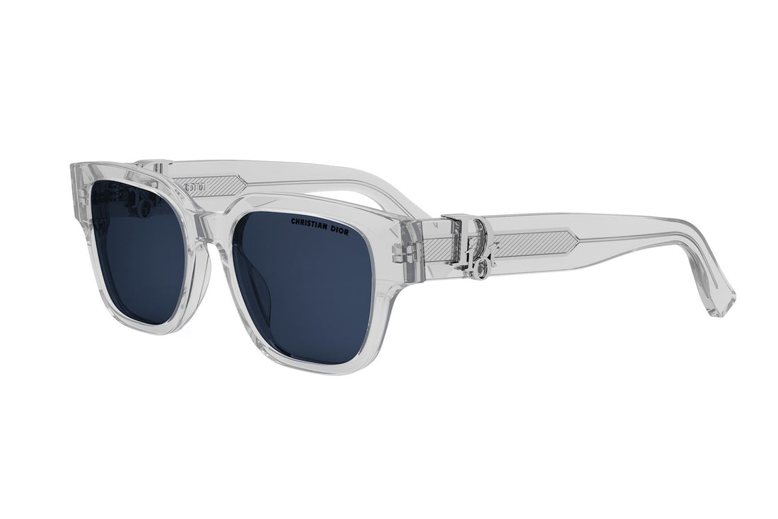 Okulary przeciwsłoneczne dior oblique s1i dm40153i 85b0 transparent square masculino rozmiar 53mm - Widok główny