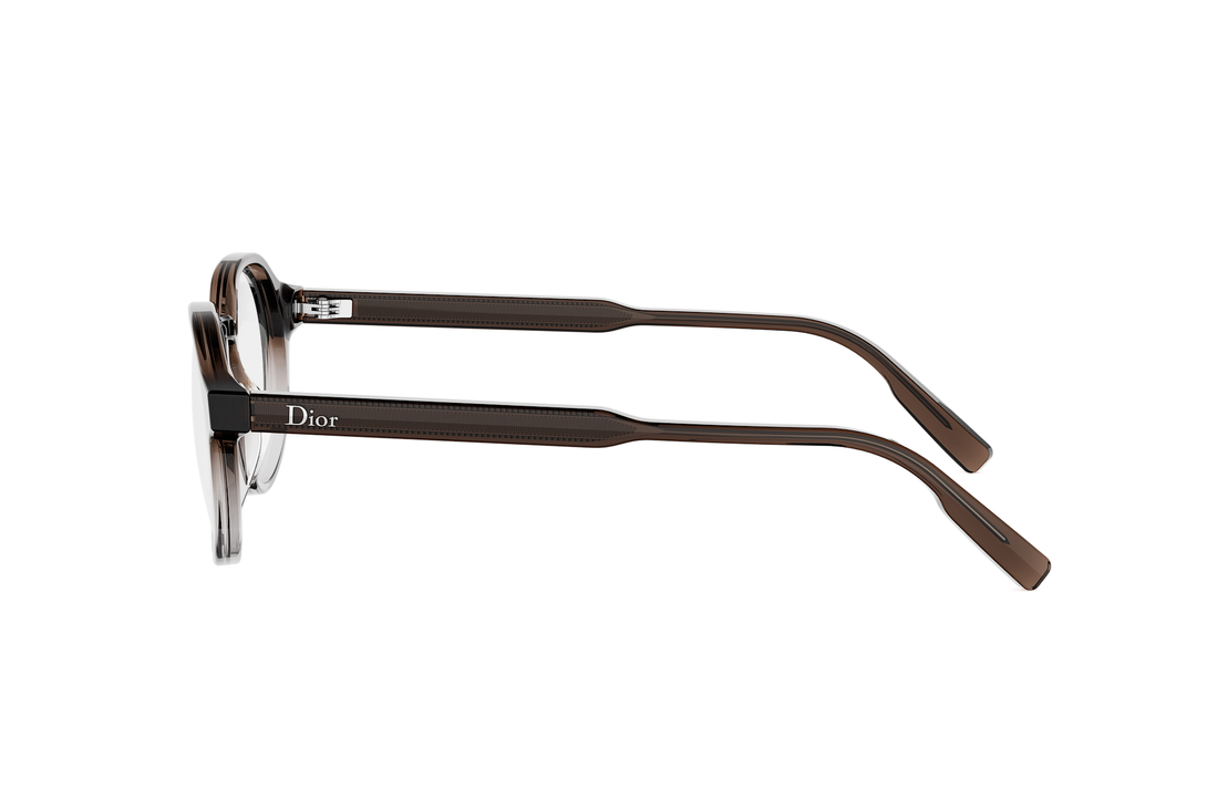 Occhiali da vista dioribbono r1i 4900 brown round masculino taglia 49mm - Vista dettagliata