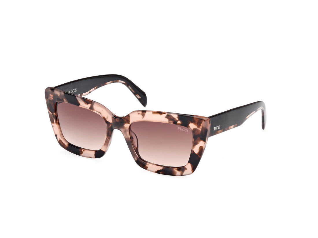 Sonnenbrillen emilio pucci ep0202 55f havana square femenino größe 54mm - Hauptansicht