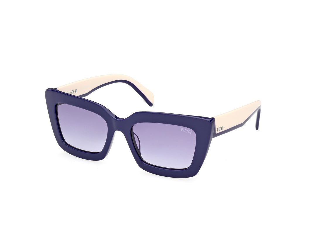 Sonnenbrillen emilio pucci ep0202 90w azul square femenino größe 54mm - Hauptansicht