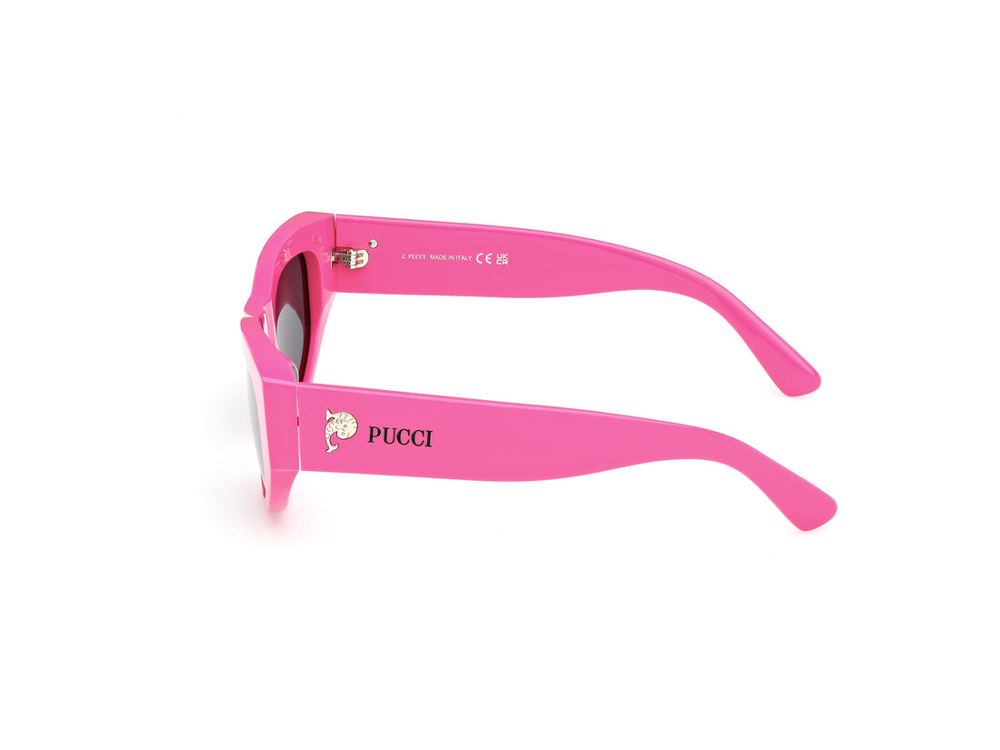 Sonnenbrillen emilio pucci ep0228 75a rosa geometric femenino größe 52mm - Detailansicht